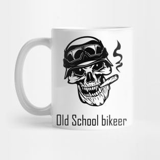 Old School bikeer Mug